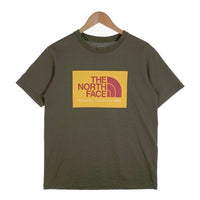 THE NORTH FACE ノースフェイス ロゴプリント Tシャツ NT32155 オリーブ Size M 福生店