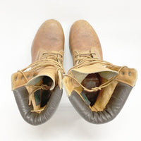 Timberland ティンバーランド 黒タグ 革靴 レザーシューズ 編み上げ U7938 ブラウン size27cm 瑞穂店