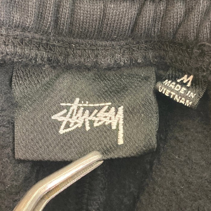 STUSSY ステューシー スウェットショートパンツ 刺繡 SU22 112286 ブラック Size M 瑞穂店