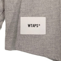 WTAPS ダブルタップス 23SS LEAGUE LS ベースボールシャツ グレー Size 02 福生店