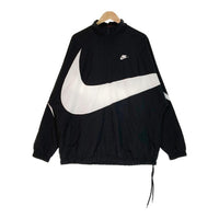 NIKE ナイキ AJ2696-010 18SS Swoosh Half Zip Woven Jacket ハーフジップ ジャケット アノラック ビッグ スウォッシュ ブラック sizeL 瑞穂店