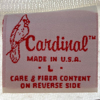 Cardinal カーディナル コーチジャケット 背面刺繡 USA製 ホワイト sizeL 瑞穂店