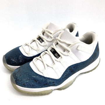 NIKE ナイキ AIR JORDAN11 RETRO LOW SNAKESKIN エアジョーダン11 スネークスキン スニーカー ホワイト size28.5cm 瑞穂店