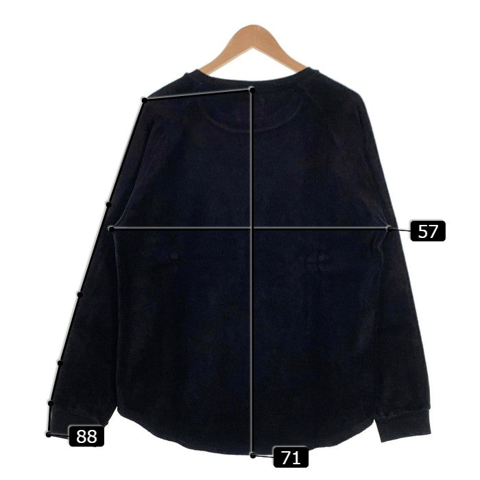CAPTAINS HELM キャプテンズヘルム 22SS Premium Quality Pile LS TEE プレミアムクォリティ パイル ロングスリーブTシャツ ブラック Size L 福生店