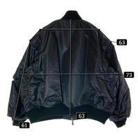 SLY スライ 030GAY30-1010 23FW DAMAGE 2WAY OVER MA-1 ブラック sizeFREE 瑞穂店