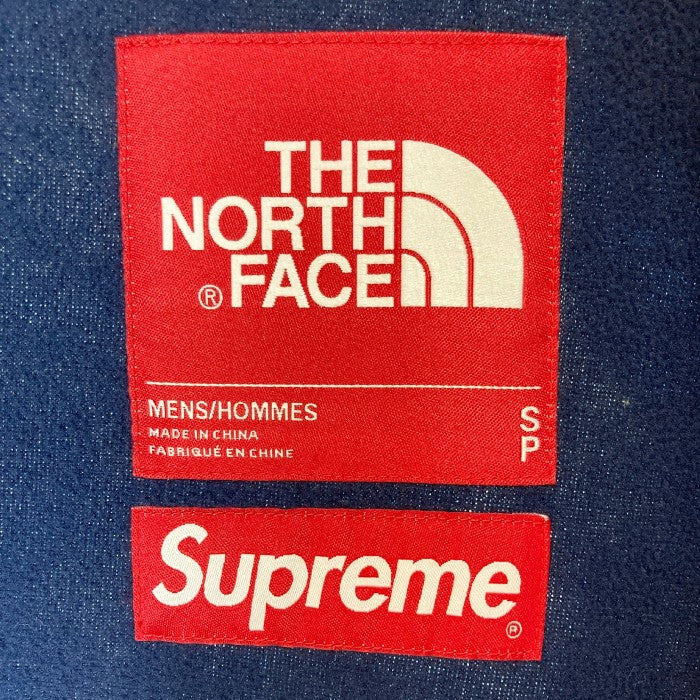 Supreme×The North Face シュプリーム×ノースフェイス NA52100I Bleached Denim Print Fleece Jacket 21AW フリース ブルー sizeS 瑞穂店