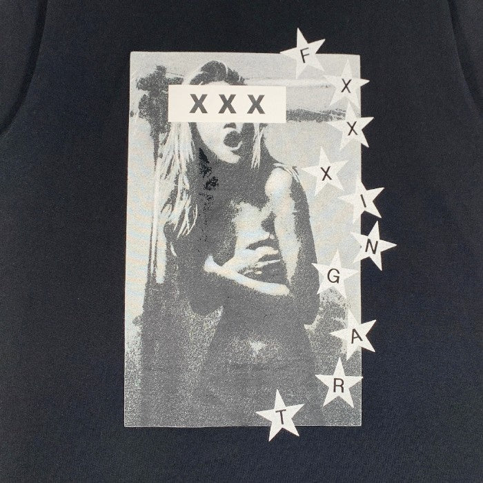 GOD SELECTION XXX ゴッドセレクショントリプルエックス FXXXING ART プリントTシャツ ブラック Size XL 福生店
