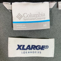 XLARGE×COLUMBIA エクストララージ×コロンビア 18AW  総柄 パーカー PM1532 ブラック sizeM 瑞穂店