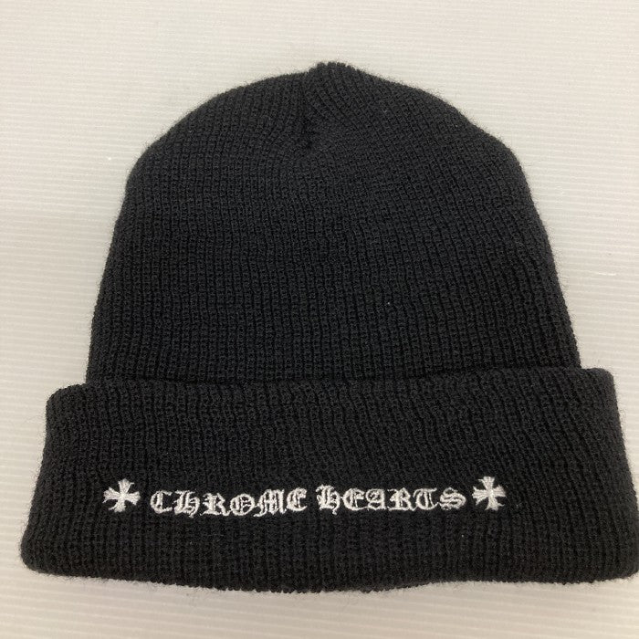 CHROME HEARTS クロムハーツ CH Cross Beanie クロスボールビーニー ブラック 瑞穂店