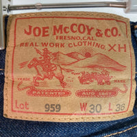 JOE MCCOY ジョーマッコイ lot959 デニム ブッシュパンツ インディゴ sizeW30 L36 瑞穂店