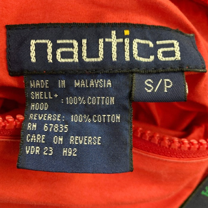 NAUTICA ノーティカ 90's リバーシブルジャケット ホワイト × レッド sizeS 瑞穂店