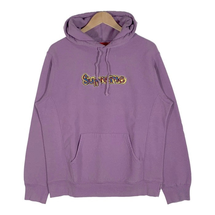 SUPREME シュプリーム 18SS Gonz Logo Hooded Sweatshirt ゴンズロゴ スウェットパーカー ヴァイオレット Size M 福生店