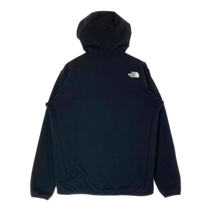 THE NORTH FACE ノースフェイス NL72080 HYBRID NYLON FLEECE HOODIE ハイブリッドナイロンフリースフーディ ブラック sizeXL 瑞穂店