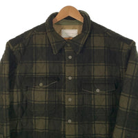 READYMADE レディメイド Blanket Check Shirt ブランケット チェックシャツ RE-WO-KH-00-00-117 Size 1 福生店