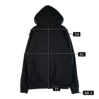 STUSSY ステューシー AMEX HOODIE パーカー 2021AW ブラック sizeL 瑞穂店