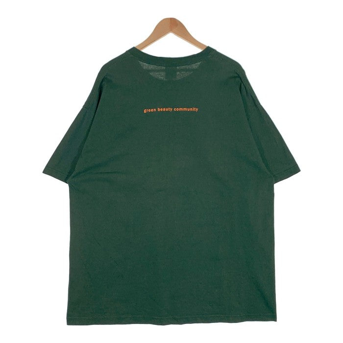 ANTI COUNTRY CLUB アンタイカントリークラブ John Masters ジョンマスターオーガニック プリントTシャツ グリーン Size 2XL 福生店