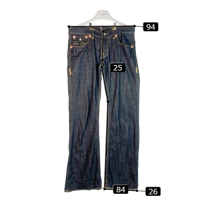 TRUE RELIGION トゥルーレリジョン BILLY SUPERT デニムパンツ インディゴ size32 瑞穂店