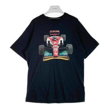 HUF×GOODYEAR ハフ×グッドイヤー レーシングカー プリントTシャツ ブラック sizeM 瑞穂店