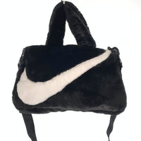 NIKE ナイキ W NSW FX FUR TOTE フェイクファー トートバッグ ショルダー ブラック dq5804-010 福生店