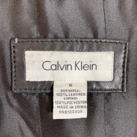 Calvin Klein カルバンクライン レザージャケット ブラック sizeS 瑞穂店