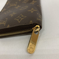 LOUIS VUITTON ルイヴィトン M60017 モノグラム ジッピーウォレット ラウンドファスナー 長財布 ブラウン 瑞穂店