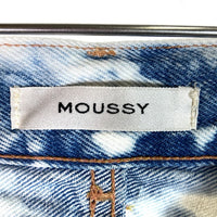 MOUSSY マウジー 21SS JW BLEACH WIDE TAPERED 010ESB11-0160 ブルー size1 瑞穂店