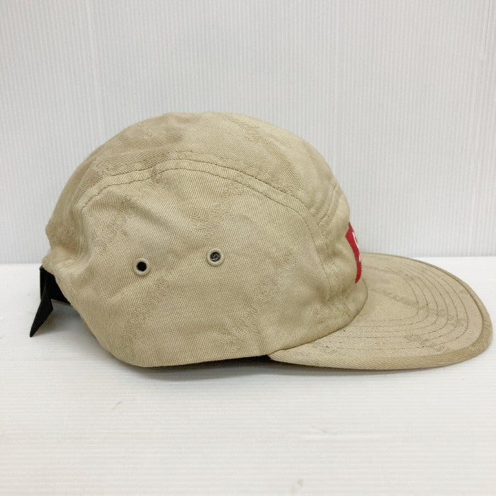 SUPREME シュプリーム 19AW JACQUARD LOGOS TWILL CAMP CAP ロゴキャンプキャップ ベージュ 瑞穂店