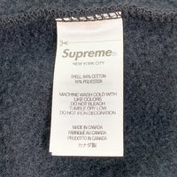 SUPREME シュプリーム 22AW Small Box Drawcord Zip Up Hooded Sweatshirt スモールボックスロゴ ドローコード ジップアップ スウェットパーカー ブラック Size M 福生店