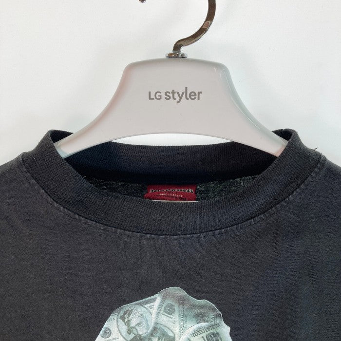 MAKAVELI BRANDED マキャヴェリブランド hiphop 2PAC プリント Tシャツ ブラック sizeXL 瑞穂店