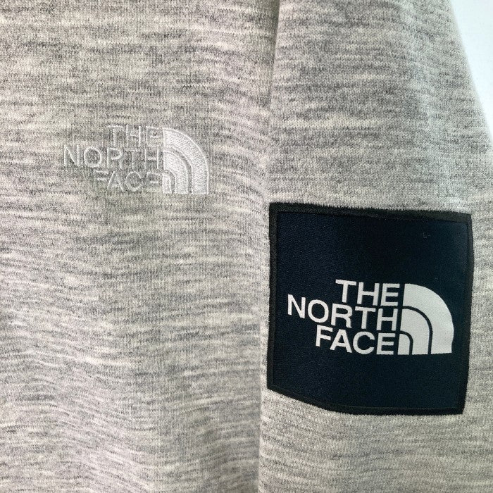 THE NORTH FACE ノースフェイス  Square Logo Hoodie スクエアロゴ フーディ NT12333 グレー sizeXL 瑞穂店