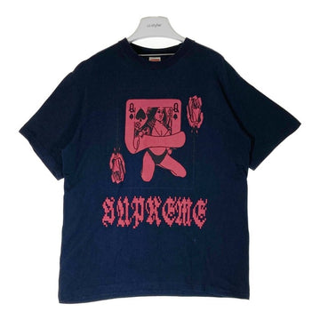 SUPREME シュプリーム 19AW Queen Tee クイーンTシャツ ネイビー sizeM 瑞穂店