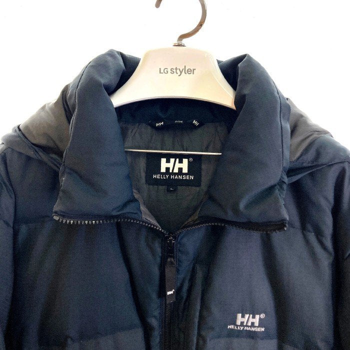 HELLY HANSEN ヘリー ハンセン フーデッド ダウンジャケット HV12654 ブラック Size L 瑞穂店