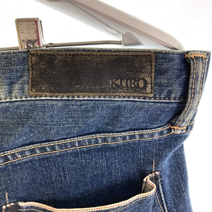 KURO クロ  FIBRO ジーンズ スキニーデニム インディゴブルー size31 瑞穂店