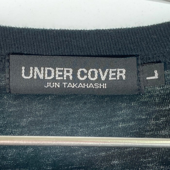 UNDERCOVER アンダーカバー ZOZO限定 Uロゴ MOON artscabut期 バックプリント Tシャツ ブラック sizeL 瑞穂店