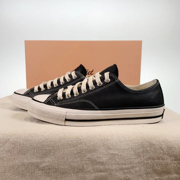 CONVERSE ADDICT コンバース アディクト CHUCK TAYLOR LEATHER OX チャックテイラー レザー ローカット ブラック 1SD397 Size 27cm 福生店