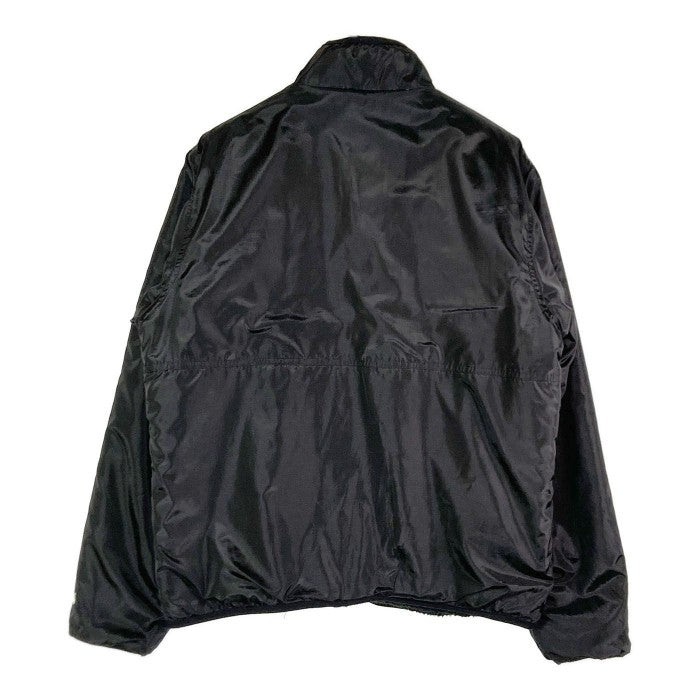 SUPREME シュプリーム 18AW Reversible Logo Fleece Jacket リバーシブル ロゴ ボアフリース ジップアップ  ジャケット ブラック sizeM 瑞穂店