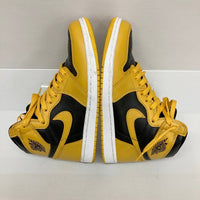 NIKE ナイキ AIR JORDAN 1 RETRO HIGH OG エアジョーダン 1 レトロハイ POLLEN パラン 555088-701 ブラック×イエロー size26cm 瑞穂店