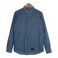 WTAPS ダブルタップス 15AW DOTS L/S SHIRT ボタンダウン シャンブレーシャツ Size M 福生店