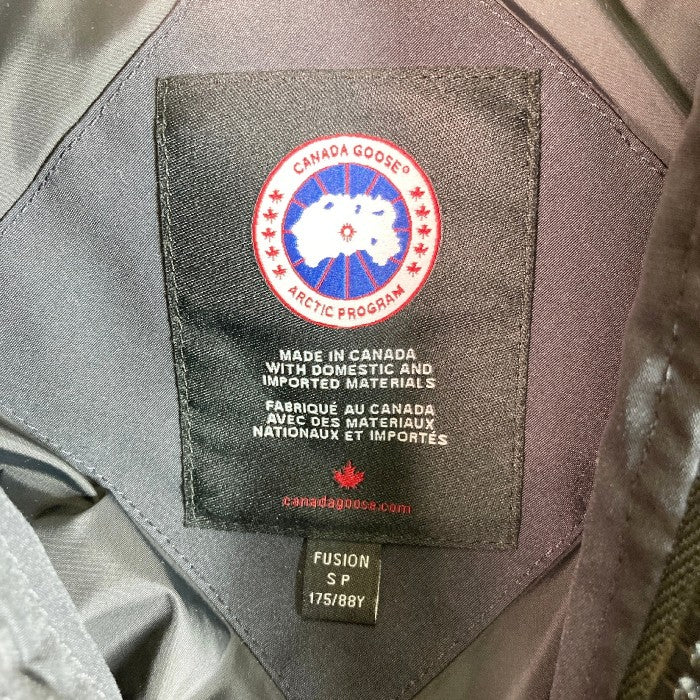 CANADA GOOSE カナダグース 3808MA WYNDAM PARKA FUSION FIT ウィンダム ダウンジャケット メンズ ブラック size175/88Y 瑞穂店