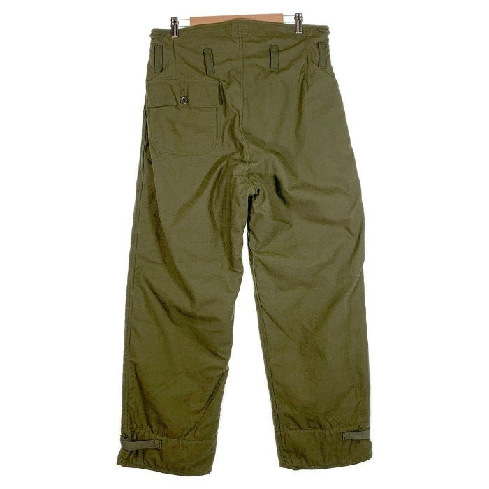 U.S.NAVY 米軍 A-2 DECK TROUSERS デッキトラウザー パンツ オリーブ 8415-01-013-4835 79年会計 Size M 福生店