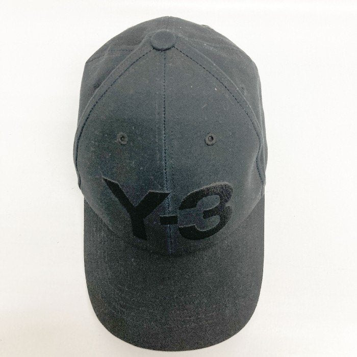 Y-3 ワイスリー ロゴ刺繍 キャップ ブラック size58cm 瑞穂店