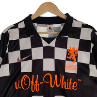 NIKE ナイキ 18SS OFF-WHITE オフホワイト Football Jersey フットボールジャージ チェッカーフラッグ Size L  福生店