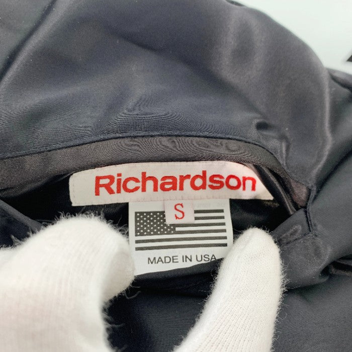 Richardson リチャードソン プリント MA-1 ボンバージャケット ブラック Size S 福生店