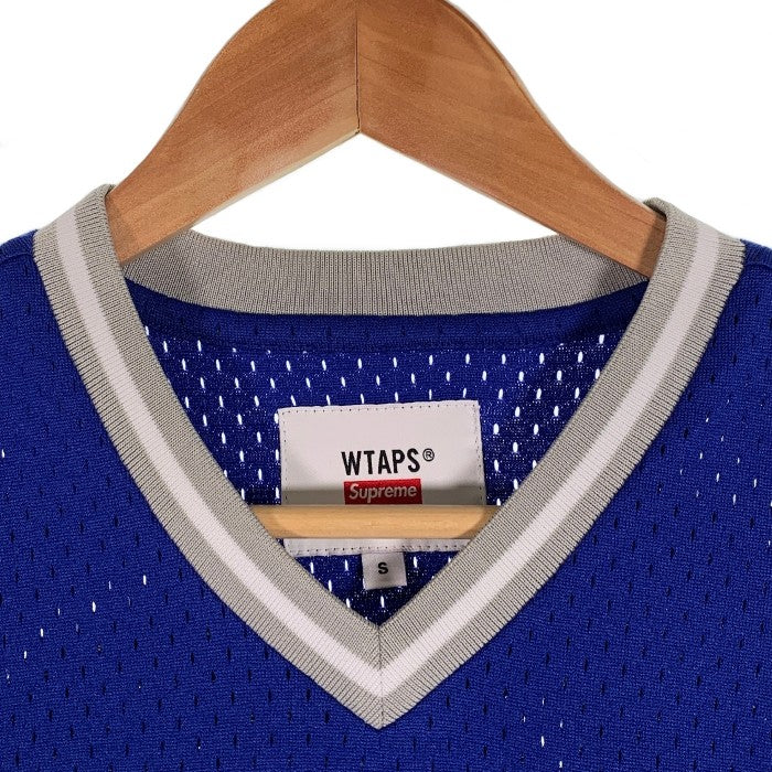 SUPREME シュプリーム 21AW WTAPS ダブルタップス Mitchell ＆ Ness Hockey Jersey ホッケージャージ ブルー Size S 福生店