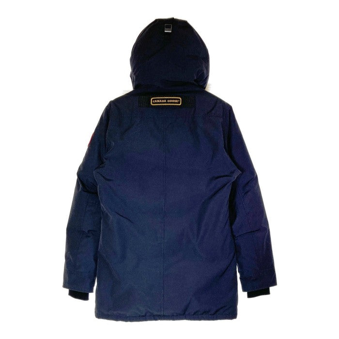 CANADA GOOSE カナダグース 3438JM JASPER コヨーテファー ダウンジャケット ネイビー sizeS 瑞穂店