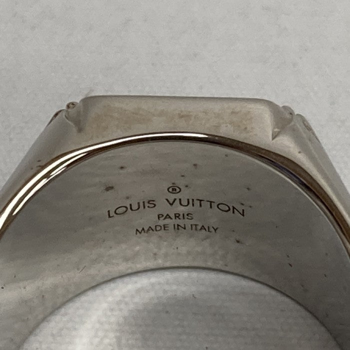 LOUISVUITTON ルイヴィトン M62488 シグネットリング L 指輪 シルバー size21号 瑞穂店