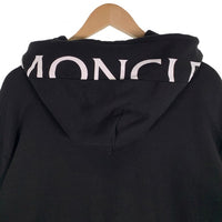 MONCLER モンクレール HOODIE ハーフジップ プルオーバーパーカー ブラック Size L 福生店