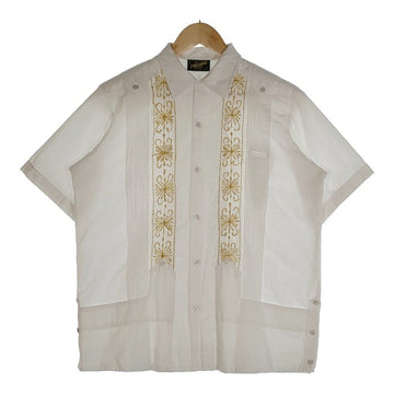 ESTRELLA STANDARD エストレアスタンダード キューバシャツ 半袖 ホワイト Size 40 福生店
