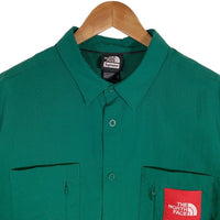 SUPREME シュプリーム 22SS THE NORTH FACE ノースフェイス Trekking S/S Shirt トレッキングショートスリーブシャツ グリーン NR02211I Size XL 福生店