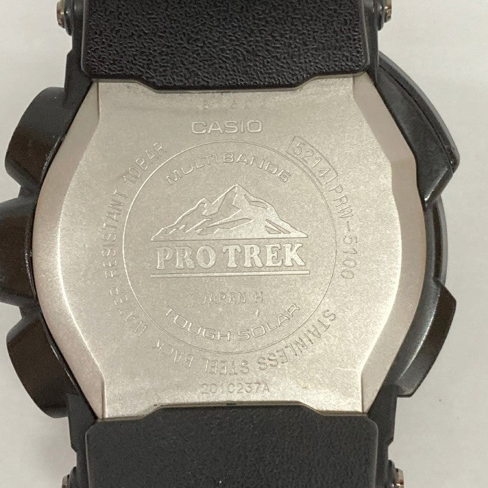 CASIO カシオ 腕時計 PRO TREK 5214 PRW-5100 ブラック 瑞穂店